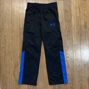 Under Armour pants size 4 black and blue